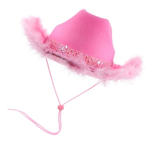 LIFKOME Cowgirlhut Cowboyhut Partyhut Damen-und-herrenhut Mit Kordelzug Western-cowgirlhut Verstellbarer Hut Für Verschiedene Anlässe LIFKOME Cowgirlhut Cowboyhut Partyhut Damen-und-herrenhut Mit Kordelzug Western-cowgirlhut Verstellbarer Hut Für Verschiedene Anlässe von LIFKOME