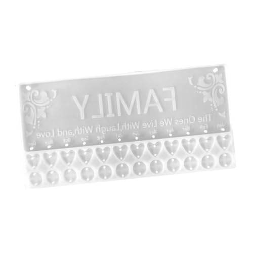 LIFKOME Crystal Epoxy Silikonform DIY Hängeschild Gießform Handgemachte Anhänger Bastelform für Zuhause Kreative Schmuckherstellung mit Hitzebeständigkeit Kompakt Leicht LIFKOME Crystal Epoxy Silikonform DIY Hängeschild Gießform Handgemachte Anhänger Bastelform für Zuhause Kreative Schmuckherstellung mit Hitzebeständigkeit Kompakt Leicht von LIFKOME
