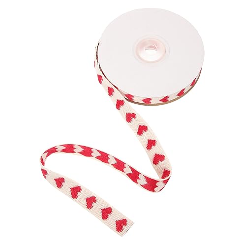 LIFKOME Cuttable Herz Muster Band Multifunktionales Geschenkband für Verpackung Basteln und Dekoration Leichtes Modisches DIY Band für Schleifen Blumen Geschenkverpackungen Vielseitig LIFKOME Cuttable Herz Muster Band Multifunktionales Geschenkband für Verpackung Basteln und Dekoration Leichtes Modisches DIY Band für Schleifen Blumen Geschenkverpackungen Vielseitig von LIFKOME