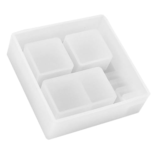 LIFKOME DIY Blumentopf Silikonform für Sukkulenten Praktische Wiederverwendbare Gießform für Kreative Pflanzgefäße für Heimdekoration und Bastelprojekte von LIFKOME