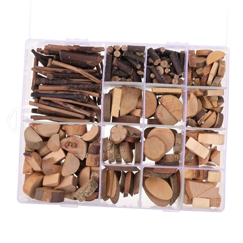 LIFKOME DIY Holzscheiben und Getrocknete Äste für Natürliche Bastelmaterialien für Kindergarten Kreative Holzanhänger und Handwerksprojekte zum Selbermachen LIFKOME DIY Holzscheiben und Getrocknete Äste für Natürliche Bastelmaterialien für Kindergarten Kreative Holzanhänger und Handwerksprojekte zum Selbermachen von LIFKOME