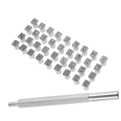 LIFKOME DIY Leder Prägewerkzeug Buchstaben Zahlen Stempel für Lederhandwerk Schuhe Gürtel Geldbörse Langlebig Stahl Präzise Gravur Einfach zu Bedienen LIFKOME DIY Leder Prägewerkzeug Buchstaben Zahlen Stempel für Lederhandwerk Schuhe Gürtel Geldbörse Langlebig Stahl Präzise Gravur Einfach zu Bedienen von LIFKOME