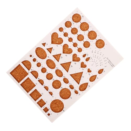 LIFKOME DIY Quilling Tools Präzise Quilling Vorlage Kork für Papierquilling für Anfänger und Profis Langlebig und Rostfrei von LIFKOME