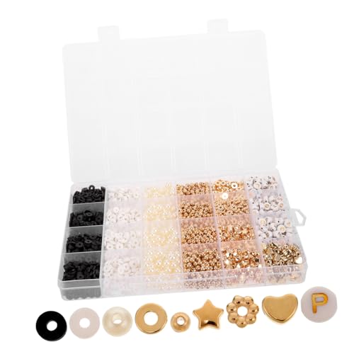 LIFKOME Perlen-set Für Diy-armbänder Freundschaftsperlen Lose Perlen Zum Basteln Kleine Perlen Für Schmuck von LIFKOME