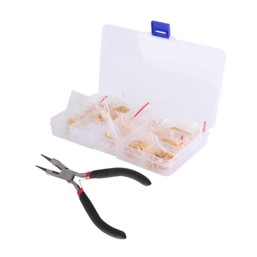 LIFKOME DIY Schmuckzubehör mit Karabinerverschlüssen und Zange Langlebiges Armband Kettenverschluss Material für Halsketten und Armbänder Selber Machen für Handmade Decor Fans LIFKOME DIY Schmuckzubehör mit Karabinerverschlüssen und Zange Langlebiges Armband Kettenverschluss Material für Halsketten und Armbänder Selber Machen für Handmade Decor Fans von LIFKOME