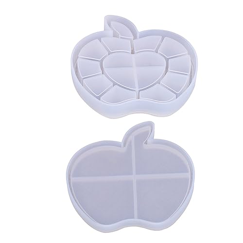 LIFKOME DIY Silikonform Apfelform Aufbewahrungsbox mit Deckel Teiliges Set für Schmuck Basteln Geschenkideen Flexibel Leicht Entformbar Klein und Tragbar für DIY Epoxidharz LIFKOME DIY Silikonform Apfelform Aufbewahrungsbox mit Deckel Teiliges Set für Schmuck Basteln Geschenkideen Flexibel Leicht Entformbar Klein und Tragbar für DIY Epoxidharz von LIFKOME
