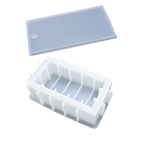 LIFKOME DIY Silikonform Aufbewahrungsbox Schimmel mit Deckel für Epoxidharz Basteln Ungiftig Leicht zu Reinigen für Schmuck Clips Taschentücher für Kreative DIY fans von LIFKOME