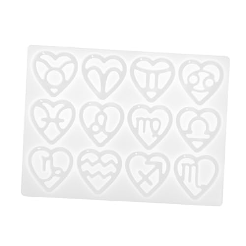 LIFKOME DIY Silikonform Herz Schmuck Gießform mit Anhänger Basteln Kristall Harz Anhänger Herstellung für Kreative DIY Projekte LIFKOME DIY Silikonform Herz Schmuck Gießform mit Anhänger Basteln Kristall Harz Anhänger Herstellung für Kreative DIY Projekte von LIFKOME