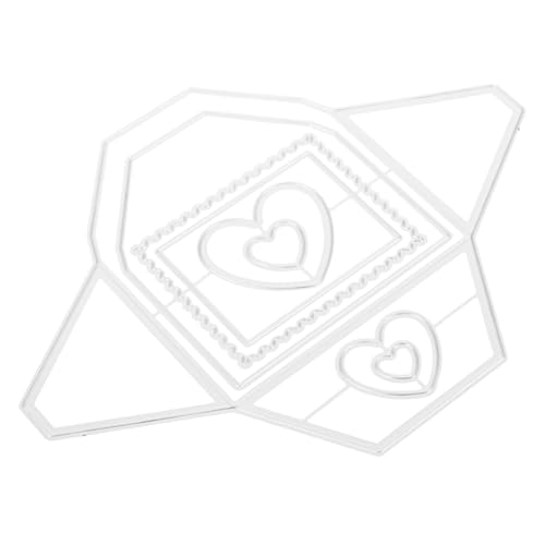 LIFKOME DIY Stanzform Kohlenstoffstahl für Umschläge Langlebig und Einfach zu Bedienen für Scrapbooking und Bastelprojekte Perfektes LIFKOME DIY Stanzform Kohlenstoffstahl für Umschläge Langlebig und Einfach zu Bedienen für Scrapbooking und Bastelprojekte Perfektes von LIFKOME