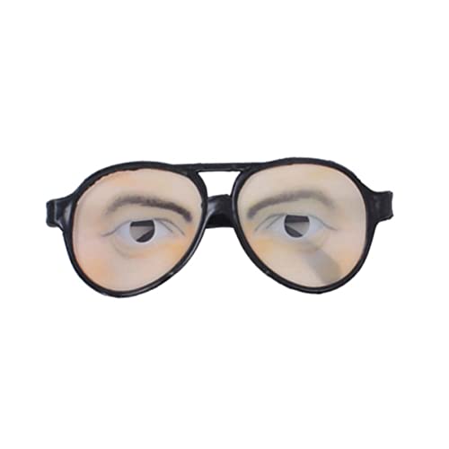 LIFKOME Lustige Brille Für Halloween Googly-brille Scherzbrille Kostüm Brillen Outdoor-spielzeug Halloween-partygeschenk Outdoor-spielset Witzbrille Kleine Gläser Cosplay Männer Und Frauen von LIFKOME