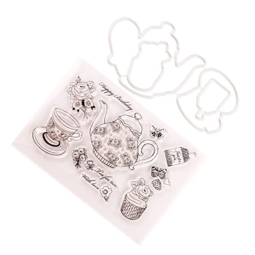 LIFKOME Diy Scrapbooking Stempel Transparentes Silikon Tpr Material Lustige Formensets Für Fotoalbum Tagebuch Karten Basteln Kreative Handarbeit Zubehör Ttc von LIFKOME