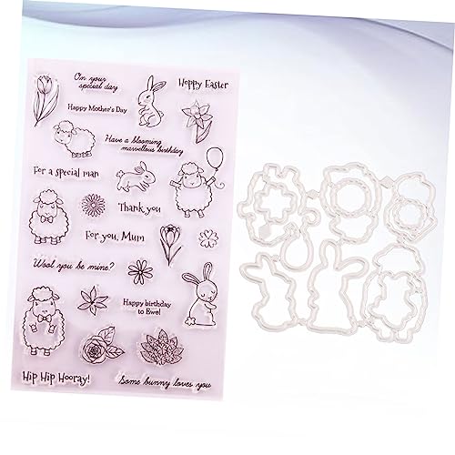 LIFKOME Diy Stanzschablonen Transparent Silikon Stempel Stanzformen Vielseitig Für Scrapbook Fotoalbum Tagebuch Basteln Kreative Motive Aus Tpr Material von LIFKOME