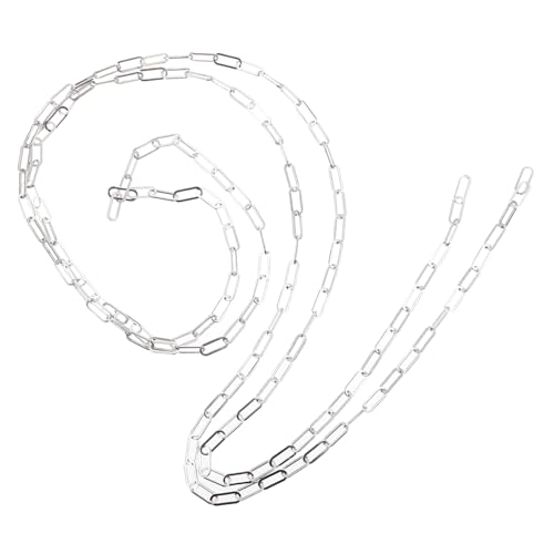 LIFKOME Edelstahl Gliederkette Flache DIY Schmuckkette für Halsketten Armbänder Bastelprojekte Langlebig Rostfrei Stahlkette für Individuelle Schmuckgestaltung LIFKOME Edelstahl Gliederkette Flache DIY Schmuckkette für Halsketten Armbänder Bastelprojekte Langlebig Rostfrei Stahlkette für Individuelle Schmuckgestaltung von LIFKOME