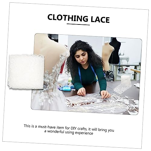 LIFKOME Elastische Spitzenborte Weiß für DIY Bekleidungszubehör Dehnbare Spitzenverzierung für Kleidungsdekoration für Bastelarbeiten Geschenkverpackung und Hochzeitsfeiern LIFKOME Elastische Spitzenborte Weiß für DIY Bekleidungszubehör Dehnbare Spitzenverzierung für Kleidungsdekoration für Bastelarbeiten Geschenkverpackung und Hochzeitsfeiern von LIFKOME
