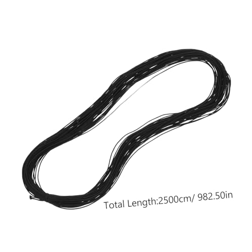 LIFKOME Elastische Stretch Schnur Schwarz Dehnbares Gummiband für Armbänder Halsketten Schmuckherstellung Strapazierfähiger Elastischer Faden für DIY bastelbedarf LIFKOME Elastische Stretch Schnur Schwarz Dehnbares Gummiband für Armbänder Halsketten Schmuckherstellung Strapazierfähiger Elastischer Faden für DIY bastelbedarf von LIFKOME