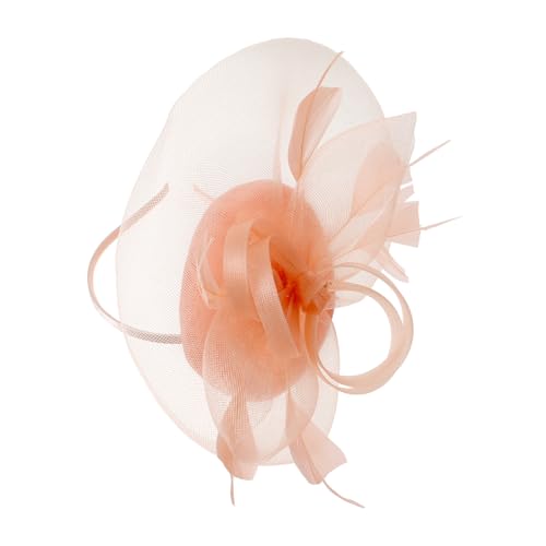 LIFKOME Eleganter Hut Haarklammer mit Federn und Netzstoff Retro Stirnband für Hochzeit Teeparty und Festliche Anlässe Leichtes Komfortables Haarschmuck Accessoire Champagnerfarbe LIFKOME Eleganter Hut Haarklammer mit Federn und Netzstoff Retro Stirnband für Hochzeit Teeparty und Festliche Anlässe Leichtes Komfortables Haarschmuck Accessoire Champagnerfarbe von LIFKOME