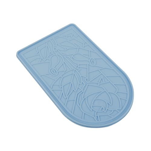 LIFKOME Epoxid Silikonform für DIY Wandornamente Flexible Silikonform mit Rosenmuster Langlebige Gießform für Kreative Bastelprojekte Geeignet für und Türschilddekoration von LIFKOME