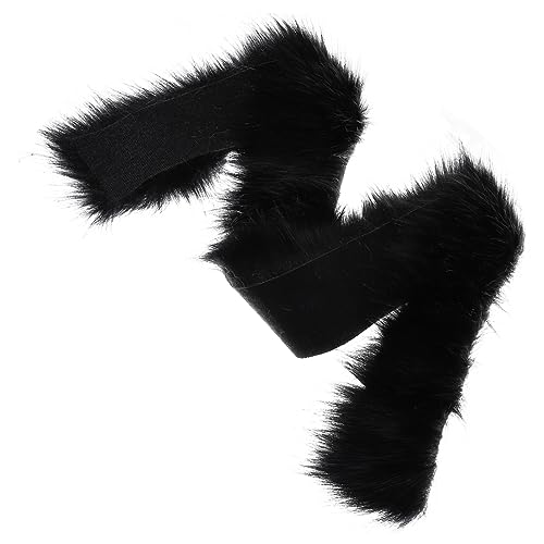 LIFKOME Faux Fur Ribbon Schwarzer Kunstfellstreifen zum Basteln und Dekorieren Weicher Pelzbesatz für Kleidung Schuhe Hüte Heimaccessoires für Weihnachts und Partydekorationen LIFKOME Faux Fur Ribbon Schwarzer Kunstfellstreifen zum Basteln und Dekorieren Weicher Pelzbesatz für Kleidung Schuhe Hüte Heimaccessoires für Weihnachts und Partydekorationen von LIFKOME