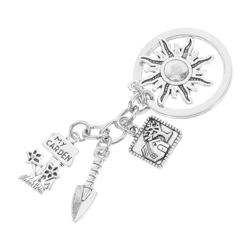 LIFKOME Gärtnergeschenkschlüsselkette Rucksackzauber Tasche Charme Anhänger Niedliches Schlüsseldekor Tasche Schlüsselbund Anhängerschmuck Handtaschen-anhänger-charms Zinklegierung Silver LIFKOME Gärtnergeschenkschlüsselkette Rucksackzauber Tasche Charme Anhänger Niedliches Schlüsseldekor Tasche Schlüsselbund Anhängerschmuck Handtaschen-anhänger-charms Zinklegierung Silver von LIFKOME
