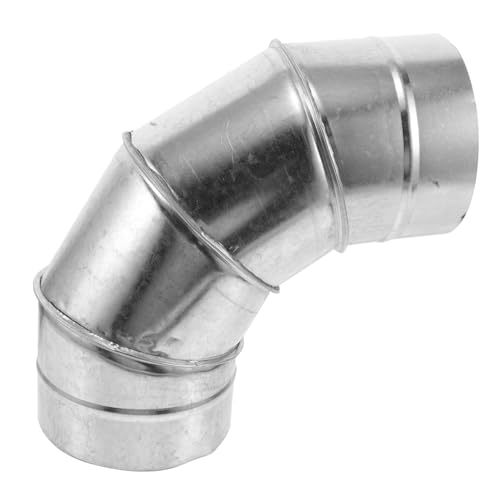 LIFKOME Galvanisierter Ofenrohrbogen aus Eisen Spiralförmiger Kaminrohr-adapter für Küchenabzug Ofen Dunstabzugshaubenbelüftung Vielseitige Flue Extension LIFKOME Galvanisierter Ofenrohrbogen aus Eisen Spiralförmiger Kaminrohr-adapter für Küchenabzug Ofen Dunstabzugshaubenbelüftung Vielseitige Flue Extension von LIFKOME