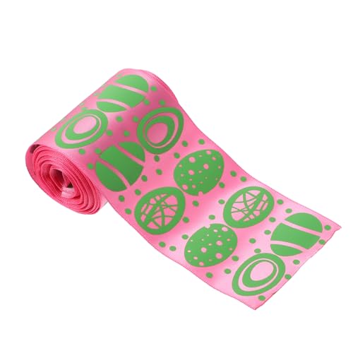LIFKOME Geschenkband mit Buntem Eier und Hasenmuster Strapazierfähiges Polyester DIY Bastelband für Geschenke Haarschmuck Blumensträuße und Partydekorationen LIFKOME Geschenkband mit Buntem Eier und Hasenmuster Strapazierfähiges Polyester DIY Bastelband für Geschenke Haarschmuck Blumensträuße und Partydekorationen von LIFKOME