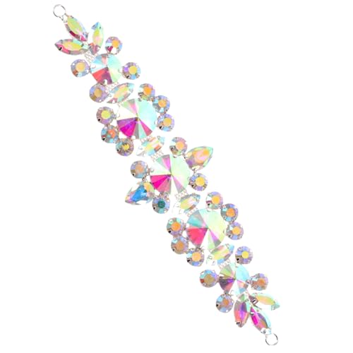 LIFKOME Glitzer Strass Applikation zum Aufnähen Handgefertigte DIY Patches für Hochzeit Brautkleid Taillengürtel Vielseitige Dekoration für Kleidung Taschen Schuhe und Accessoires LIFKOME Glitzer Strass Applikation zum Aufnähen Handgefertigte DIY Patches für Hochzeit Brautkleid Taillengürtel Vielseitige Dekoration für Kleidung Taschen Schuhe und Accessoires von LIFKOME