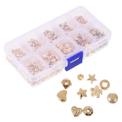 LIFKOME Goldene Ccb Abstandshalterperlen DIY Schmuckzubehör Für Armbänder Halsketten Handyanhänger Langlebig Glatt Für Bastelprojekte LIFKOME Goldene Ccb Abstandshalterperlen DIY Schmuckzubehör Für Armbänder Halsketten Handyanhänger Langlebig Glatt Für Bastelprojekte von LIFKOME