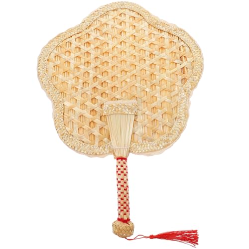 LIFKOME Handgefertigter Natürlicher Handfächer aus Geflochtenem Material Dekorativer Vintage Fächer für Wanddekoration und Sommerliche Kühlung Handlicher Tragbarer Lüfter im Chinesischen LIFKOME Handgefertigter Natürlicher Handfächer aus Geflochtenem Material Dekorativer Vintage Fächer für Wanddekoration und Sommerliche Kühlung Handlicher Tragbarer Lüfter im Chinesischen von LIFKOME
