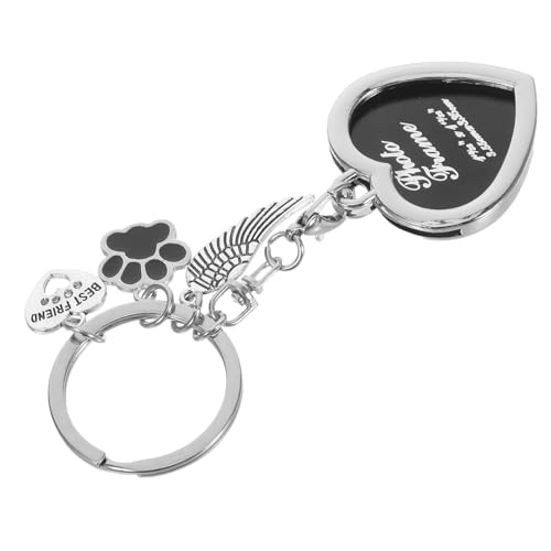 LIFKOME Haustier -Fotorahmenschlüsselkette Gedenkhund Schlüsselanhänger Pet Remembrance Frame Gedenkbilderrahmen für Haustier Foto einfügen Keychain Tierfotorahmen Zinklegierung Silver LIFKOME Haustier -Fotorahmenschlüsselkette Gedenkhund Schlüsselanhänger Pet Remembrance Frame Gedenkbilderrahmen für Haustier Foto einfügen Keychain Tierfotorahmen Zinklegierung Silver von LIFKOME