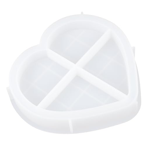 LIFKOME Herzförmige Silikonform für Epoxidharz DIY Ablagetablett Flexible Reißfeste Gießform Langlebiges Waschbares Material für Schmuck Dekorationsprojekte LIFKOME Herzförmige Silikonform für Epoxidharz DIY Ablagetablett Flexible Reißfeste Gießform Langlebiges Waschbares Material für Schmuck Dekorationsprojekte von LIFKOME