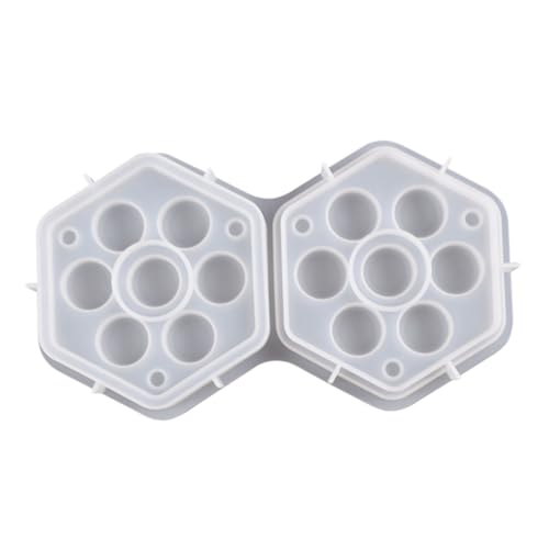 LIFKOME Hexagon Silikonform für Epoxidharz Schmuckbox DIY Langlebig Flexibel Einfach zu Reinigen zur Aufbewahrung Kleiner Gegenstände Personalisierbar mit Glitzer Perlen und Getrockneten LIFKOME Hexagon Silikonform für Epoxidharz Schmuckbox DIY Langlebig Flexibel Einfach zu Reinigen zur Aufbewahrung Kleiner Gegenstände Personalisierbar mit Glitzer Perlen und Getrockneten von LIFKOME