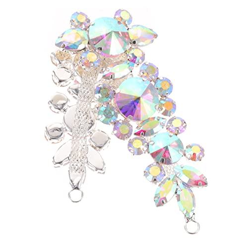 LIFKOME Strassapplikation Zur Hochzeit Diy-schärpe Gürtel Dekoratives Pferdeauge Diamantblume Patch Für Kleidung Taschen Rucksäcke von LIFKOME