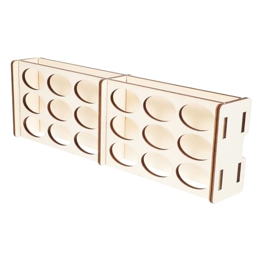 LIFKOME Holz Pigmenthalter Farbtöpfe Organizer Aufbewahrungsständer für Künstler DIY Malfarben Lagerung Tischregal für Ordentliche Farbflaschen und Malutensilien LIFKOME Holz Pigmenthalter Farbtöpfe Organizer Aufbewahrungsständer für Künstler DIY Malfarben Lagerung Tischregal für Ordentliche Farbflaschen und Malutensilien von LIFKOME