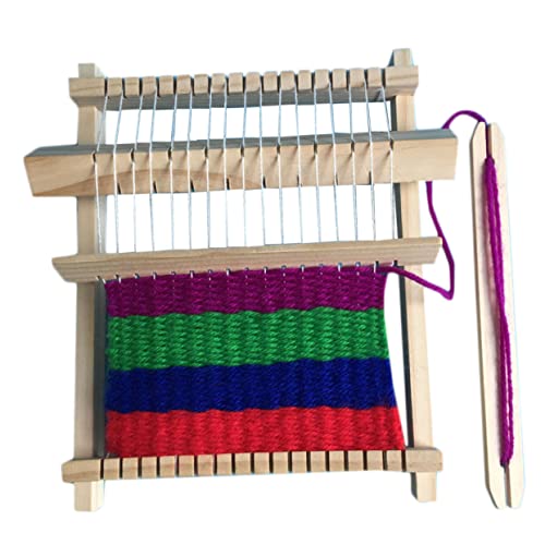 LIFKOME Holz Strickmaschine für DIY Handgemachte Wollgarn Webmaschine für Mädchen und Jungen von Geduld und Kreativität Khaki LIFKOME Holz Strickmaschine für DIY Handgemachte Wollgarn Webmaschine für Mädchen und Jungen von Geduld und Kreativität Khaki von LIFKOME