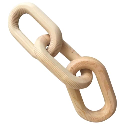 LIFKOME Holzkettenglieder Dekoration Natürlichem Holz Rustikales Schlafzimmerdekor Vielseitig Einsetzbar Wanddeko Oder Tischakzent LIFKOME Holzkettenglieder Dekoration Natürlichem Holz Rustikales Schlafzimmerdekor Vielseitig Einsetzbar Wanddeko Oder Tischakzent von LIFKOME