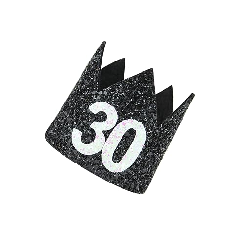 LIFKOME Geburtstagshut Für Erwachsene Glitzerhut Mit Kronendesign Geburtstagsdeko Partyhut Partyrequisiten Zum Tragen Bei Feiern Mini-kopfschmuck LIFKOME Geburtstagshut Für Erwachsene Glitzerhut Mit Kronendesign Geburtstagsdeko Partyhut Partyrequisiten Zum Tragen Bei Feiern Mini-kopfschmuck von LIFKOME