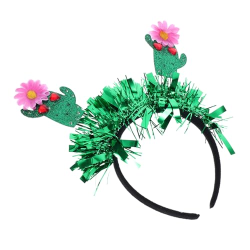 LIFKOME Kaktus Haarreif für Partys Elastisches Stirnband mit Buntem Mexikanischem für Hawaiianische Feiern Hochzeiten und Geburtstagsfeiern von LIFKOME