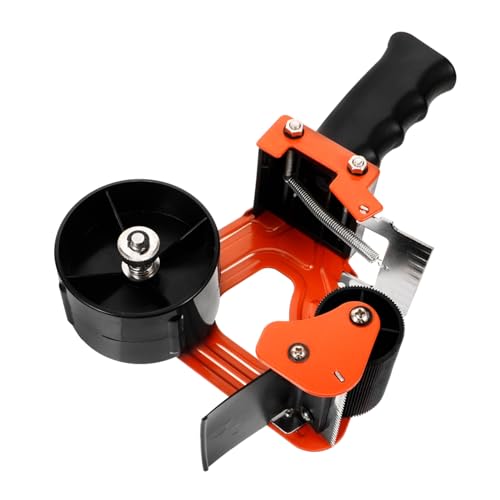 LIFKOME Klebebandabroller Handheld Vielseitiger Paketklebebandspender für Einfaches Verpacken Ergonomisches Design Reduzierte Abfallmenge für Professionelle und Private Anwendungen von LIFKOME