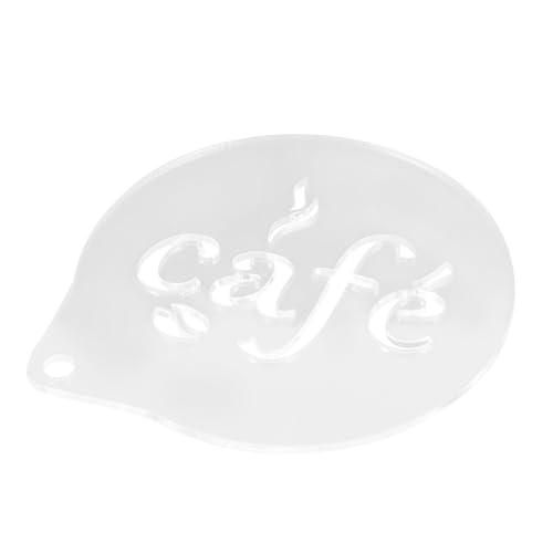 LIFKOME Latte Schablone aus Wiederverwendbare Dekorationsvorlage für Cappuccino Desserts und DIY Projekte Leicht zu Reinigen und Platzsparend mit Aufhängeloch LIFKOME Latte Schablone aus Wiederverwendbare Dekorationsvorlage für Cappuccino Desserts und DIY Projekte Leicht zu Reinigen und Platzsparend mit Aufhängeloch von LIFKOME