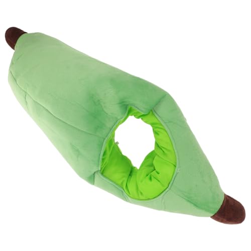 LIFKOME Lustiger Banane Kostüm Hut aus Weichem Baumwollstoff Bananenform Kopfbedeckung für Erwachsene Vielseitiger Party-accessoire für Halloween Cosplay Foto-shootings und von LIFKOME