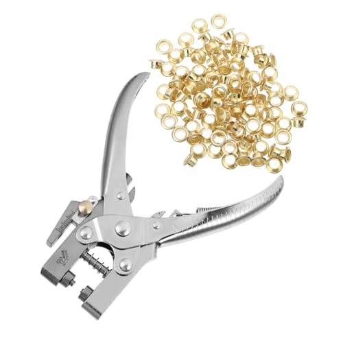 LIFKOME Metall doppelhebel lochzange für Leder Gürtel Uhrenarmbänder Kraftvoller DIY lochstanzer für Leder Karton Vielseitiges Heavy duty Punch Set für Heimwerker LIFKOME Metall doppelhebel lochzange für Leder Gürtel Uhrenarmbänder Kraftvoller DIY lochstanzer für Leder Karton Vielseitiges Heavy duty Punch Set für Heimwerker von LIFKOME