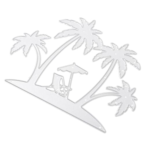 LIFKOME Metall stanzform Kokospalme DIY Bastelvorlage Langlebig Wiederverwendbar für Scrapbooking Papierkarten Stranddekoration LIFKOME Metall stanzform Kokospalme DIY Bastelvorlage Langlebig Wiederverwendbar für Scrapbooking Papierkarten Stranddekoration von LIFKOME