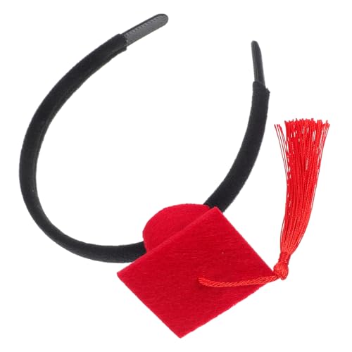 LIFKOME Mini Arzthut Stirnband Abschlusskappe Haarband Abschlusskappenzubehör Abschlusskostümzubehör Abschlussfeierzubehör Abschluss Themen Haarreifenstoff LIFKOME Mini Arzthut Stirnband Abschlusskappe Haarband Abschlusskappenzubehör Abschlusskostümzubehör Abschlussfeierzubehör Abschluss Themen Haarreifenstoff von LIFKOME