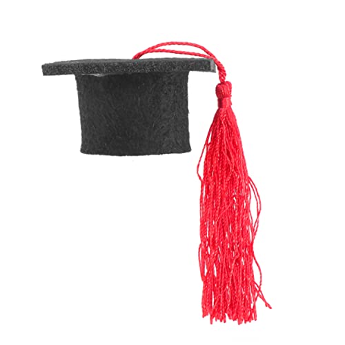 LIFKOME Mini Doktorhut mit Quaste Rot Weinflaschen Dekoration Reißfestes Material Party und Weihnachtsdeko Geschenkidee für Weinliebhaber Abschlussfeier Hochzeit Bar und Restaurant LIFKOME Mini Doktorhut mit Quaste Rot Weinflaschen Dekoration Reißfestes Material Party und Weihnachtsdeko Geschenkidee für Weinliebhaber Abschlussfeier Hochzeit Bar und Restaurant von LIFKOME