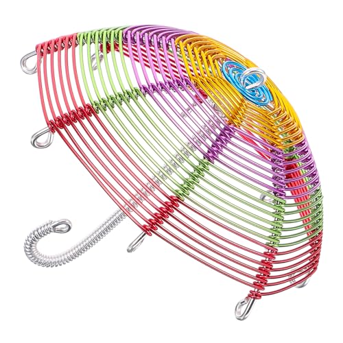 LIFKOME Miniatur Mini Regenschirm Dekoration aus farbigem Aluminiumdraht Langlebiges Puppen Accessoire und originelles DIY Modell Geeignet als Tischdeko Foto Requisite und Zufällige Farbe LIFKOME Miniatur Mini Regenschirm Dekoration aus farbigem Aluminiumdraht Langlebiges Puppen Accessoire und originelles DIY Modell Geeignet als Tischdeko Foto Requisite und Zufällige Farbe von LIFKOME