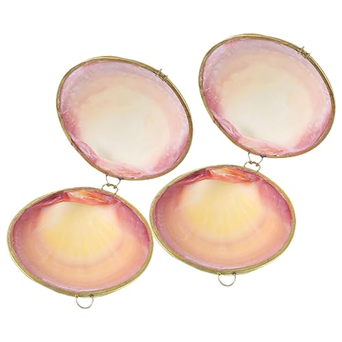 LIFKOME Muschel-schmuckhalter 2-teiliges Set Schmuckschatulle Schale Ohrring-aufbewahrung Muschel- Schreibtisch-zubehör LIFKOME Muschel-schmuckhalter 2-teiliges Set Schmuckschatulle Schale Ohrring-aufbewahrung Muschel- Schreibtisch-zubehör von LIFKOME