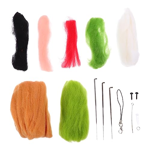 LIFKOME Nadel Filzset Wollfilz DIY Bastelset für Anfänger mit Komplettzubehör Handgemachtes Filztier Bastelmaterial für Kreative Deko und Eltern LIFKOME Nadel Filzset Wollfilz DIY Bastelset für Anfänger mit Komplettzubehör Handgemachtes Filztier Bastelmaterial für Kreative Deko und Eltern von LIFKOME
