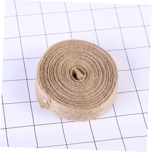 LIFKOME Natürliches Juteband Breit Langlebiges Vielseitiges Webband für DIY Basteln Hochzeit Dekoration Geschenkverpackung und Innenraumgestaltung Naturbraun Robustes Textilzubehör LIFKOME Natürliches Juteband Breit Langlebiges Vielseitiges Webband für DIY Basteln Hochzeit Dekoration Geschenkverpackung und Innenraumgestaltung Naturbraun Robustes Textilzubehör von LIFKOME