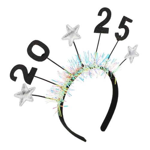 LIFKOME Neujahrs Haarreif Silber Glitzernde Sternen Deko Leichter Bequemer Kopfschmuck Für Weihnachten Party Geburtstag Und Hochzeit LIFKOME Neujahrs Haarreif Silber Glitzernde Sternen Deko Leichter Bequemer Kopfschmuck Für Weihnachten Party Geburtstag Und Hochzeit von LIFKOME