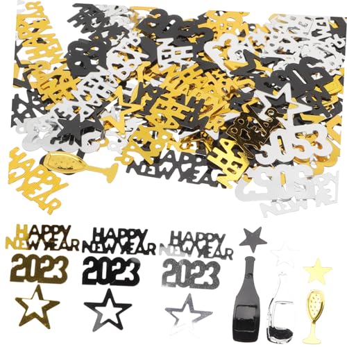 LIFKOME Neujahrsfeier Konfetti Deko Streudeko für Party Tischdekoration und Bastelprojekte für Festliche Anlässe und Kreative Gestaltung LIFKOME Neujahrsfeier Konfetti Deko Streudeko für Party Tischdekoration und Bastelprojekte für Festliche Anlässe und Kreative Gestaltung von LIFKOME
